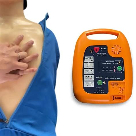 First Aid Equipment Portable Cardiac Automated External Defibrillator