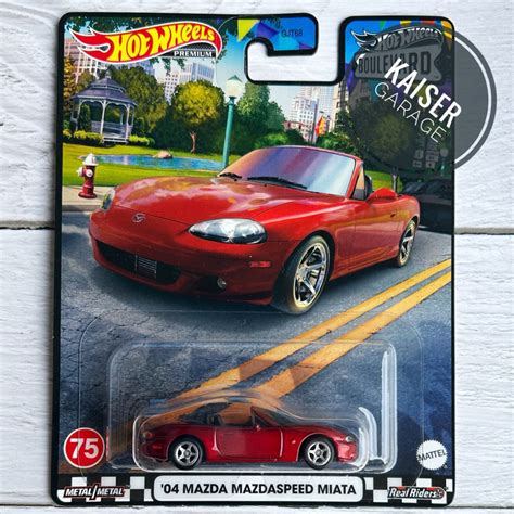 Hot Wheels Premium BOULEVARD 04 Mazda Mazdaspeed Miata Shopee