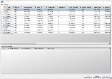 Using The Swap Driver Shifts Feature Tmw Operations