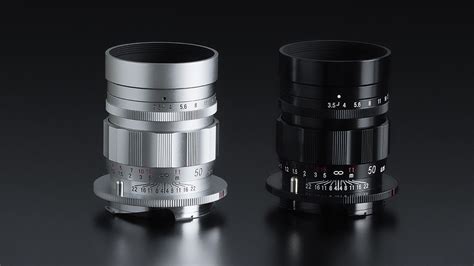 Voigtlander launches pair of retro 50mm lenses for Leica M-mount ...