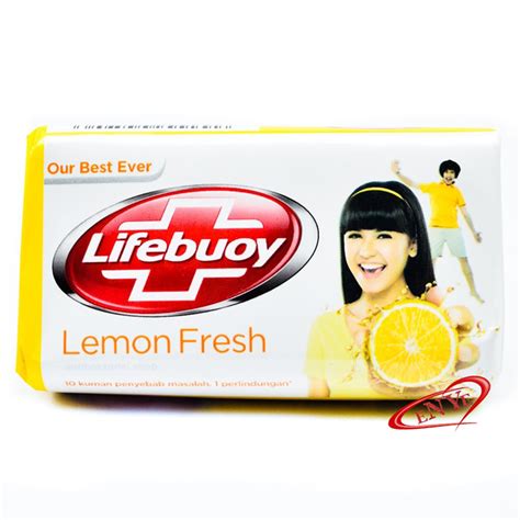 Lifebouy Lemon Fresh Antibacterial Bar Soap 85 Gram Javanese Taste