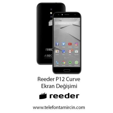 Reeder P Curve Ekran De I Imi Tufan Leti Im Cep Telefonu Teknik