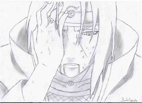 Itachi Uchiha Mangekyou Sharingan Drawing