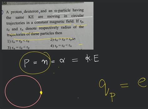 A proton deuteron and α particle are accelerated in same potential diffe