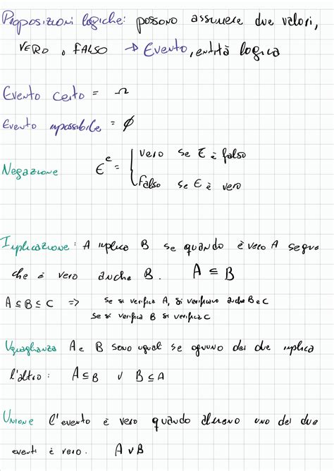 Solution Formulario Calcolo Delle Probabilit E Calcolo Combinatorio