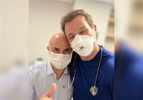 Lutando contra câncer Portiolli agradece ao médico Irmão