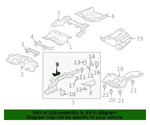 Tva A Zz Extension R Rear Cross Member Lower