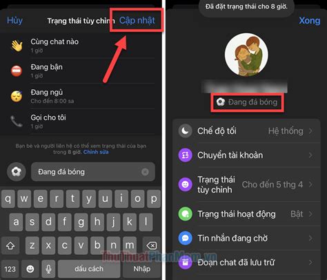 Hướng Dẫn Cập Nhật Trạng Thái Trên Messenger