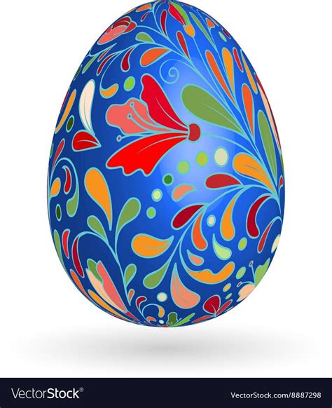 Roche Happy Easter Card Blue Eggs Coloring Easter Eggs Easter