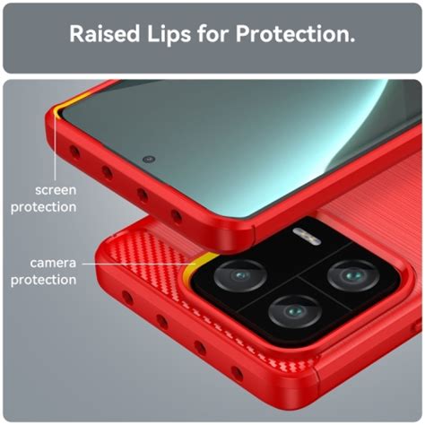 Capa Xiaomi Pro Tpu Escovado Vermelho