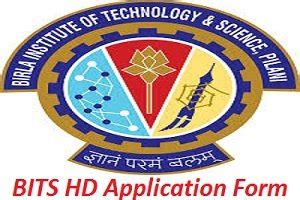 Bits Hd Application Form Apply Online Online Registration Exam