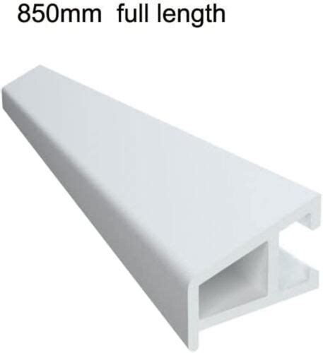 Upvc Door Drip Bar Weather Bar Rain Deflector In White 850mm Can Be Cut