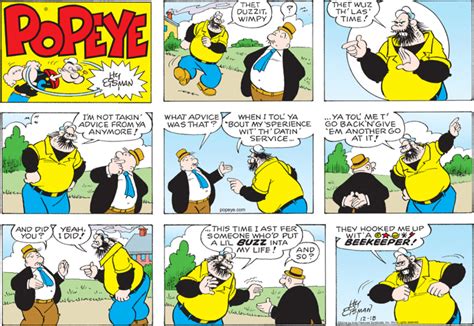 Popeye by Bud Sagendorf (Dailies) & Hy Eisman (Sundays) - Popeye Comic Strip | Comics Kingdom