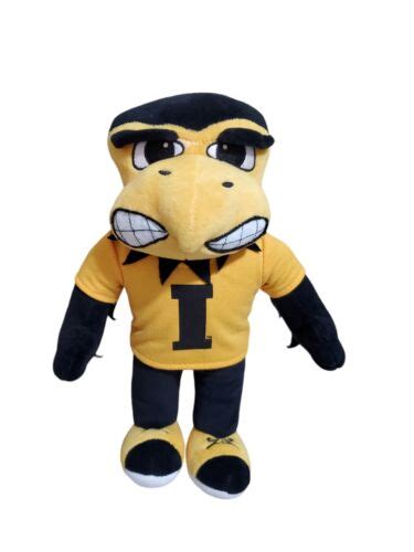 Bleacher Creatures Iowa Hawkeyes Herky The Hawk 12 Mascot Plush Figure