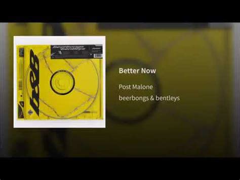 Better Now (Clean) (Audio) - By Post Malone - YouTube Music