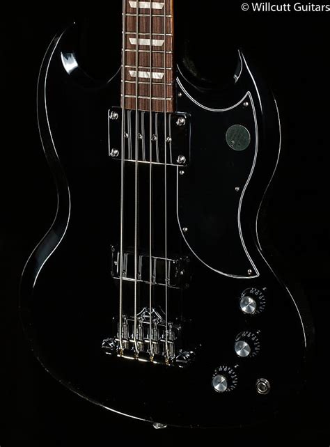 Бас гитара Gibson Sg Standard Bass Ebony 184 заказать из за рубежа в Cdek Shopping