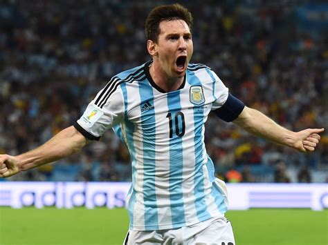 Messi Argentina Goal Celebration