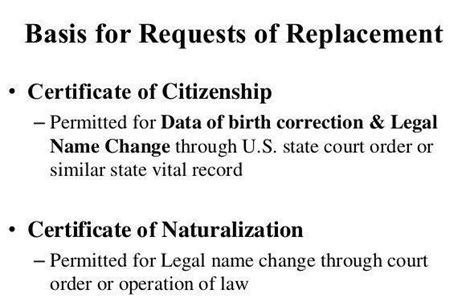 Free Printable Certificate Of Naturalization Sample