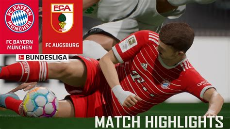 Bayern Vs Augsburg Match Highlights Youtube