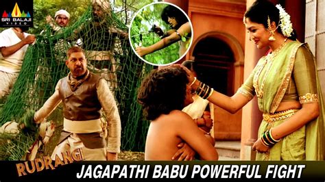 Jagapathi Babu S Powerful Fight Rudrangi Mamta Mohandas Latest