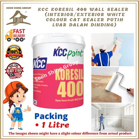 Kcc Koresil Wall Sealer Interior Exterior White Colour Cat Sealer