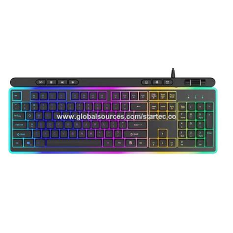 Buy Wholesale China Hot Sale Pc Accessories Rgb Usb Wired Membrane Gaming Keyboard & Membrane ...