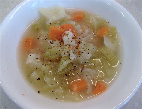 Kitchen Experiments Cabbage And Cauliflower Soup