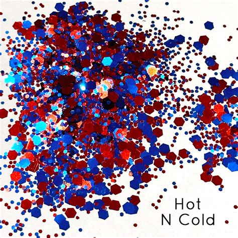 Glitter Hot N Cold Colour Me Pretty Nails