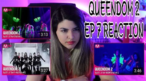 QUEENDOM 2 EP 7 REACTION DANCE UNITS PERFORMANCES KEP1ER LOONA