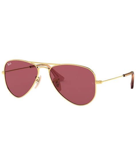 Ray Ban Jr Junior Aviator Sunglasses Rj9506s 50 Macys