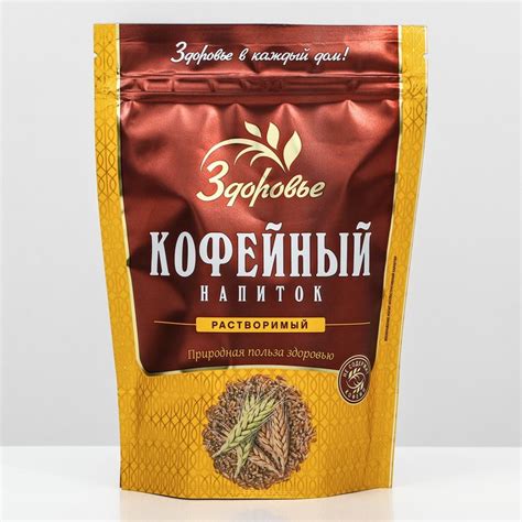 Кофейный напиток "ЗДОРОВЬЕ", растворимый, 100 г (1364714) - Купить по ...