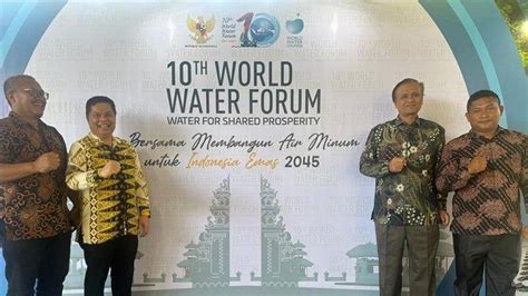 HADIRI WWF DI BALI Pemkab Pakpak Bharat Dorong Akses Air Minum Yang