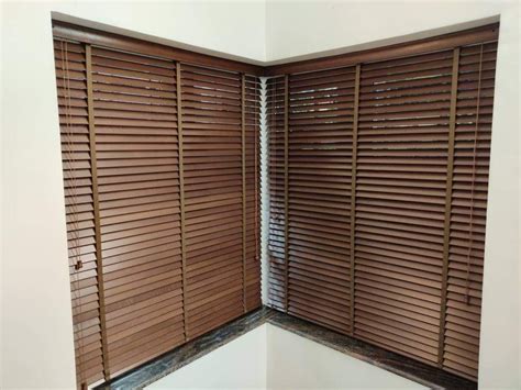 Brown Horizontal Bamboo Window Blind For Office And Home At Rs 160 Sq