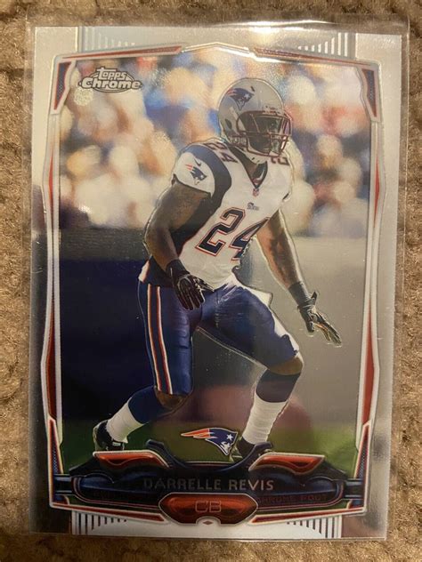 Topps Chrome Darrelle Revis For Sale Online Ebay