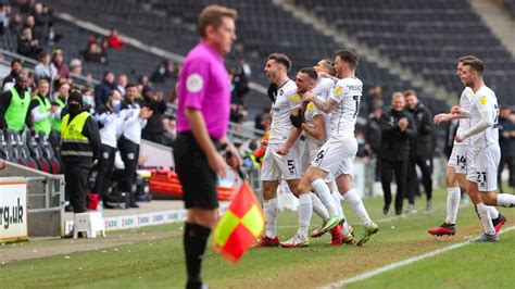 Report Mk Dons 2 1 Lincoln City News Milton Keynes Dons