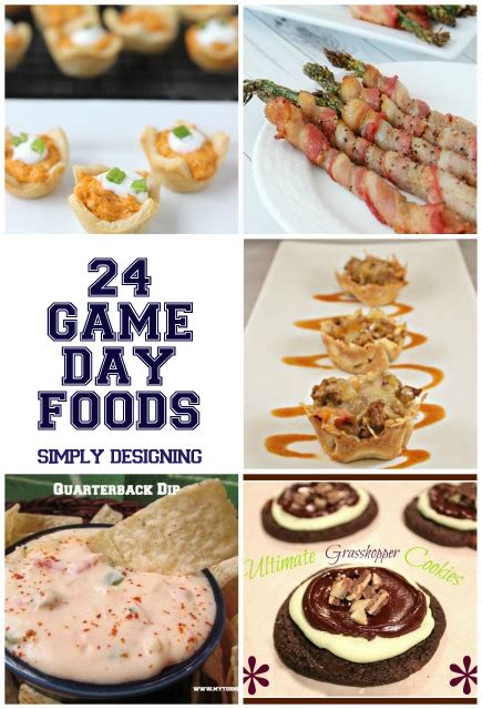 24 Game Day Foods