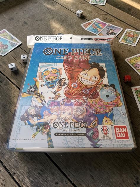 ONE PIECE Card Game Official 9-Pocket Binder Set Vol.1 [Japanese Versi
