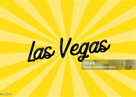 Las Vegas Lettering Design Stock Illustration Download Image Now Las Vegas Computer Graphic