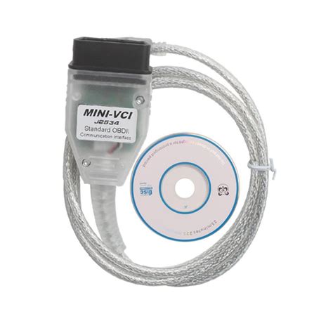 MINI VCI J2534 FOR TOYOT TIS Techstream Firmware V2.0.4 Single Cable