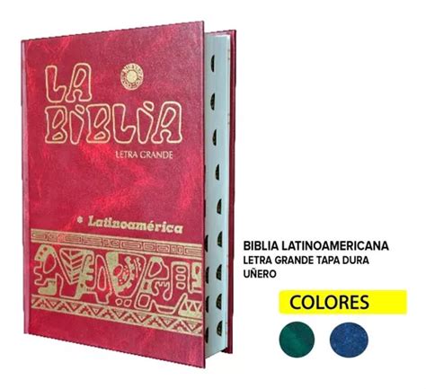 Biblia Latinoamericana Letra Grande Tapa Dura U Ero Mercadolibre