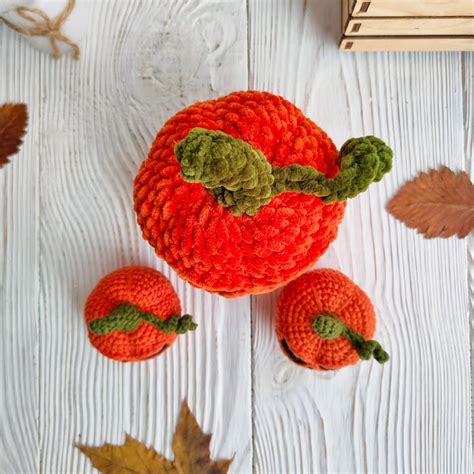 Halloween Pumpkin Crochet Pattern / Amigurumi Pumpkin PDF - Etsy