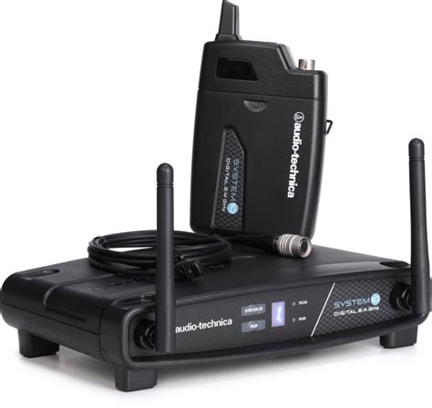 Audio Technica ATW 1101 L System 10 Digital Wireless Lavalier System