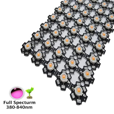 100 Teile Los 3W 45mil 380nm 840nm 3 2 3 6 V 700mA Volle Gef Hrte