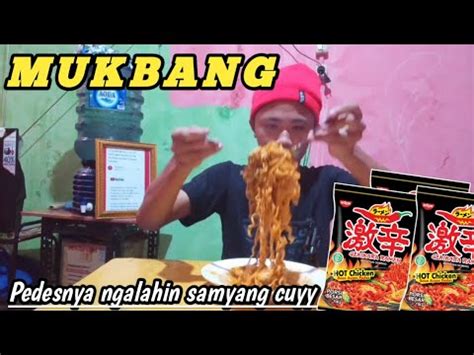 Pedes Nya Ngalahin Samyang Gilaaa Mukbang Mie Gekikara Ramen Hot