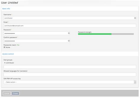 manage user accounts  user groups dokumentacija version