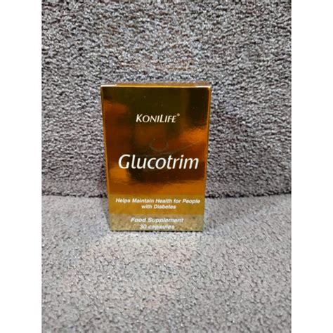 Jual Konilife Glucotrim Isi 30 Kapsul Shopee Indonesia