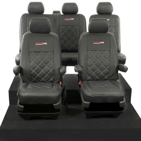 Vw Transporter T T Tailored Front Rear Seat Covers Leatherette