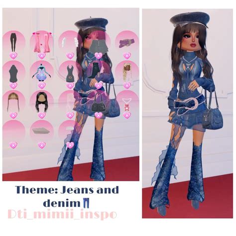 Jeans And Denim Dti In 2024 Dress To Impress Outfits Denim