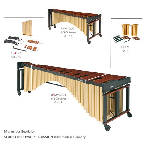 Studio 49 Marimba Concert Rxmv 5100 Clarina