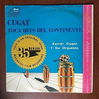 Xavier Cugat And His Orchestra Cugat Plays Continental Hits Vinyl Lp